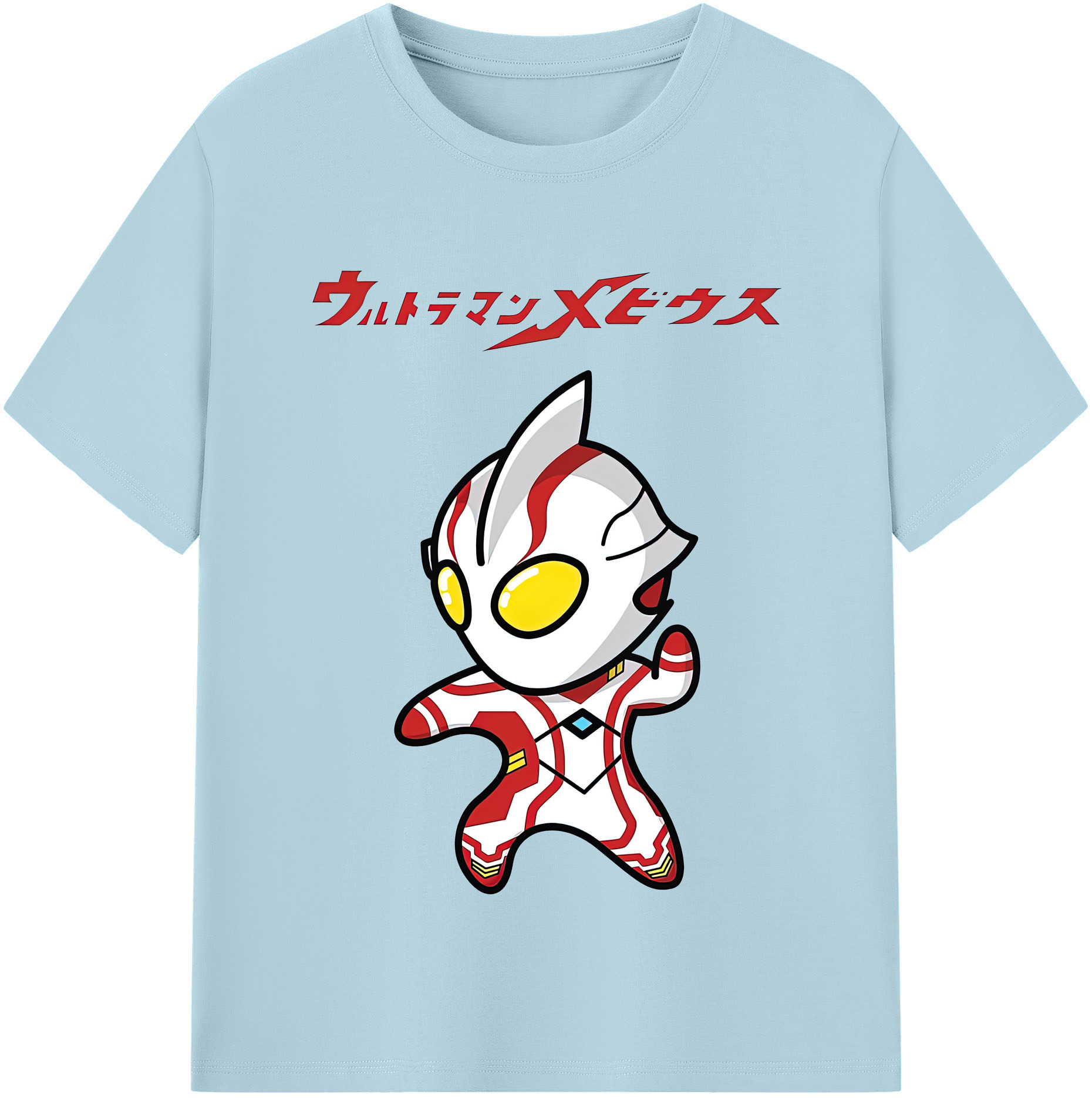 （画像用） ウルトラマン Ultraman 綿100％半袖Tシャツ（フロントプリント）
